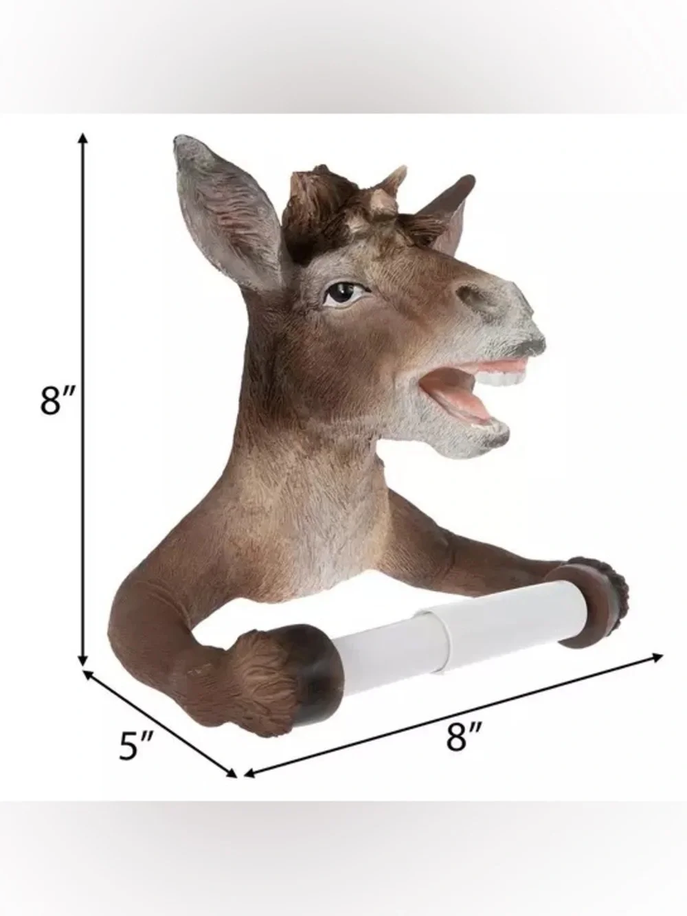 Donkey Toilet Paper Holder
